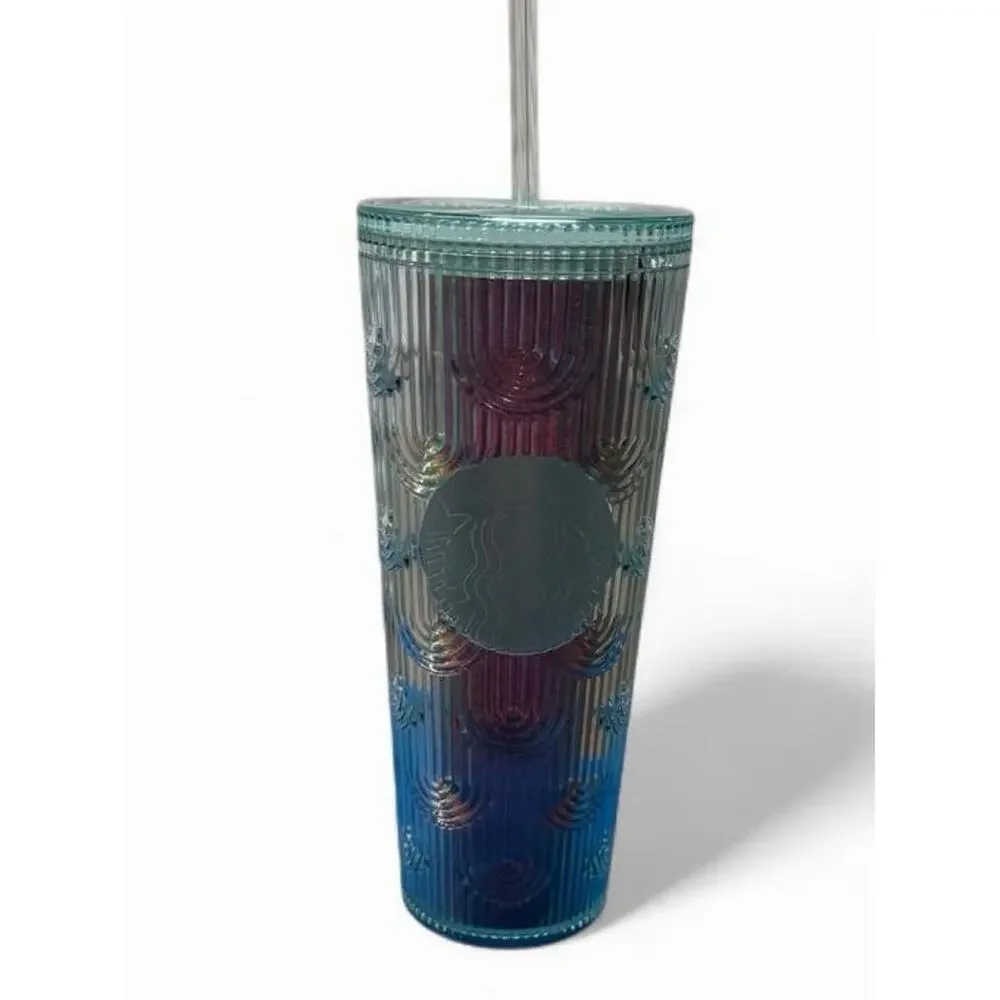 STARBUCKS Iridescent Mermaid 24oz Tumbler NEW